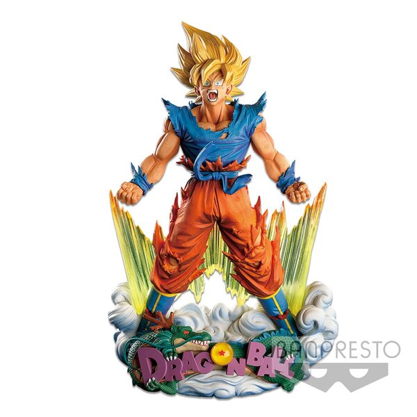 Dragon Ball Z - Super Saiyan Goku - Super Master Stars Diorama Statue by Banpresto