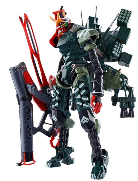 Evangelion: Thrice Upon A Time New Eva-02 - The Robot Spirits Action Figure by Bandai Tamashii Nations