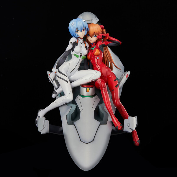 Rei & Asuka Twinmore Object Neon Genesis Evangelion Figure Set by Union Creative