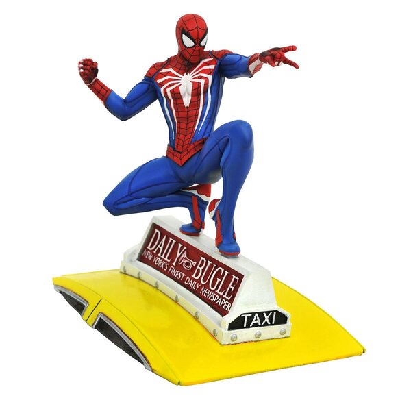 Diamond Select  PS4 Spider-Man on Taxi Statue