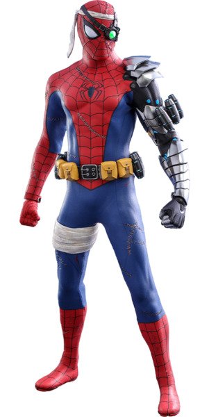 Cyborg Spider-Man Suit Sixth Scale Figure by Hot Toys