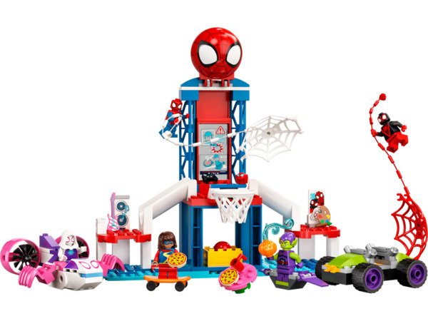 Spider-Man Webquarters Hangout Marvel-Lego Set 10784