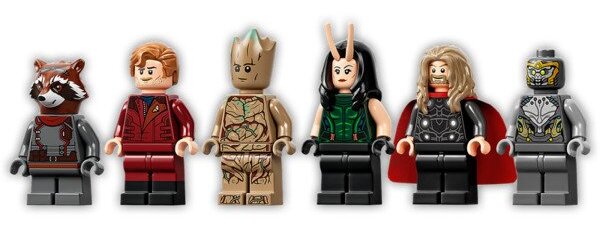 The Guardians Ship Lego Minifigures