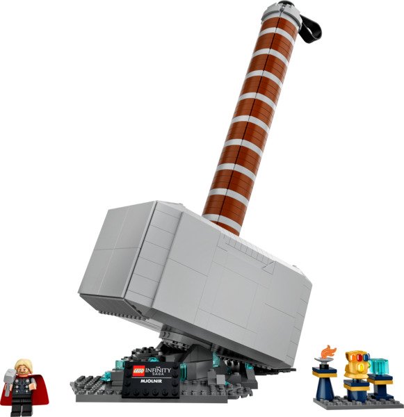 Thor's Hammer LEGO Set - Best Marvel Lego sets