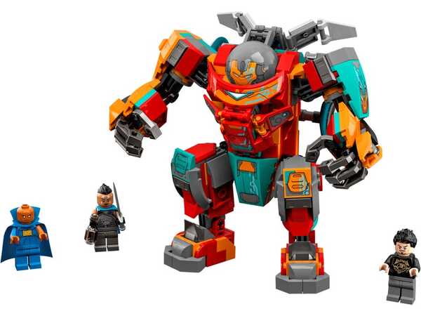 Tony Stark’s Sakaarian Iron Man - Marvel Lego set