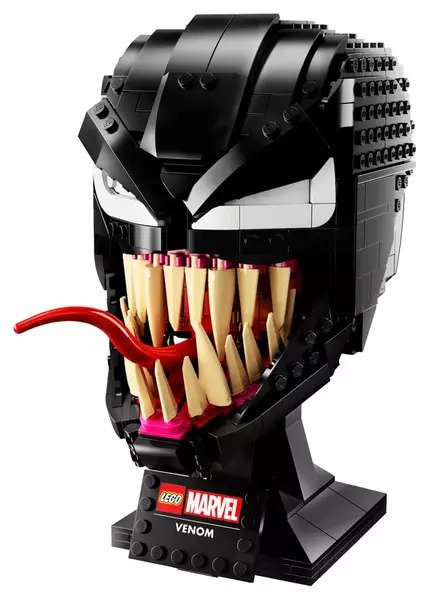 Venom Lego Head Replica