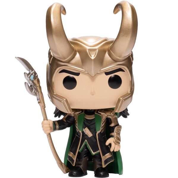Loki with Scepter Marvel Funko Pop Figure