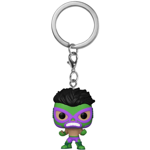El Furioso Hulk Pocket Pop! Key Chain