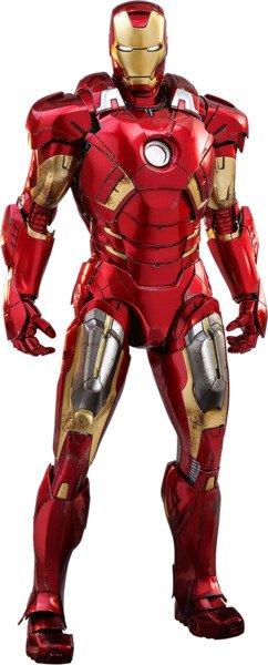 Hot Toys Iron Man Mark VII DIECAST Movie Masterpiece Series