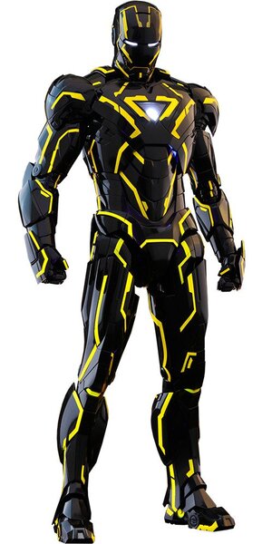 Hot Toys Neon Tech Iron Man 2.0 Sixth Scale Figure
