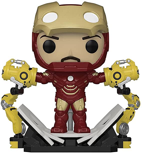 Iron Man 2 - Glow-in-the-Dark MK IV Armor with Gantry Pop! Vinyl Figure
