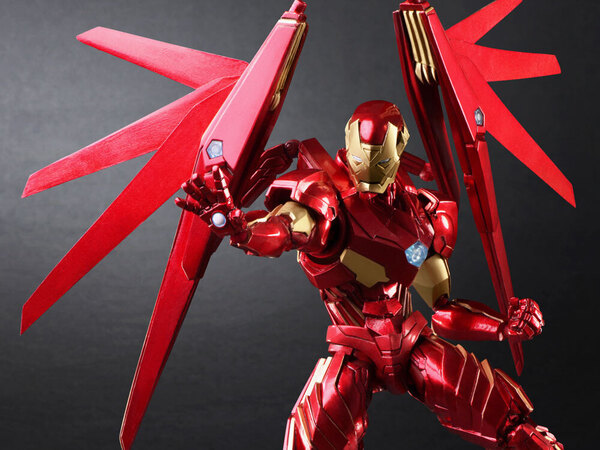 Alternate Mode Iron Man Action Figure by Square Enix 