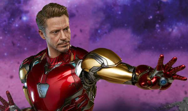 Iron Man Mark LXXXV Tony Stark Head Sculpt