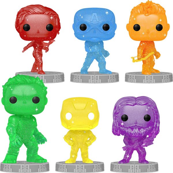 Avengers Infinity Saga Funko Pop Collection - Artist Series Case -  Gifts for Avengers Fans