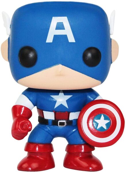 Marvel Pop! Captain America Vinyl Bobble Head