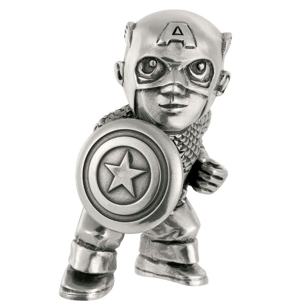 Marvel Royal Selangor Pewter Captain America Miniature