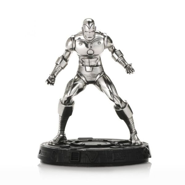 Pewter Collectible Iron Man Invincible Figurine by Royal Selangor