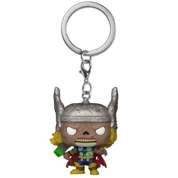 Thor Marvel Zombies Pocket Pop! Key Chain