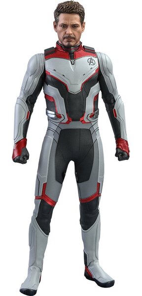 Tony Stark Team Suit Sixth Scale Figure by Hot Toys Avengers Endgame 