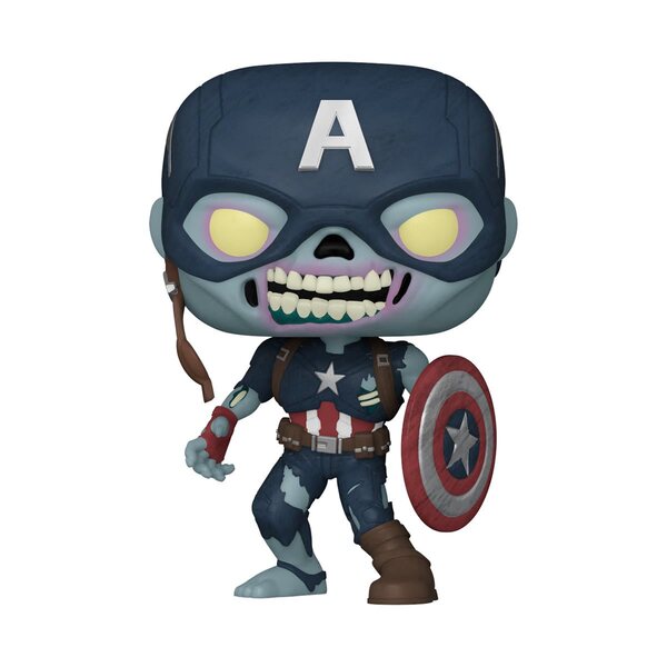 Zombie Captain America Pop! Vinyl Figure Marvel What If 