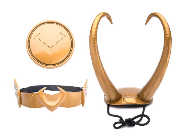 Kid Loki and Alligator Loki Replica Crown Set -  Gifts for Avengers Fans