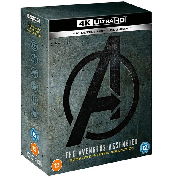 Marvel Studios' Avengers 1-4 Movie Collection - 4K Ultra HD Collection
Blu-ray