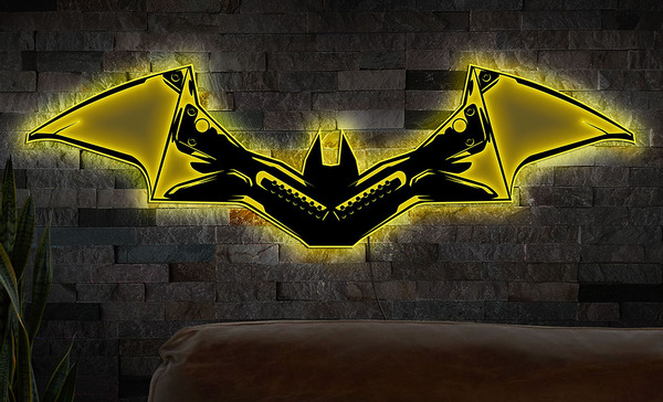 The Batman Vengeance Batwing LED Wall Light