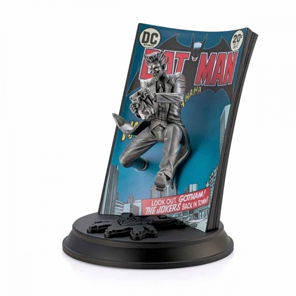 Joker Batman Comic Book Cover Pewter Figurine by Royal Selangor