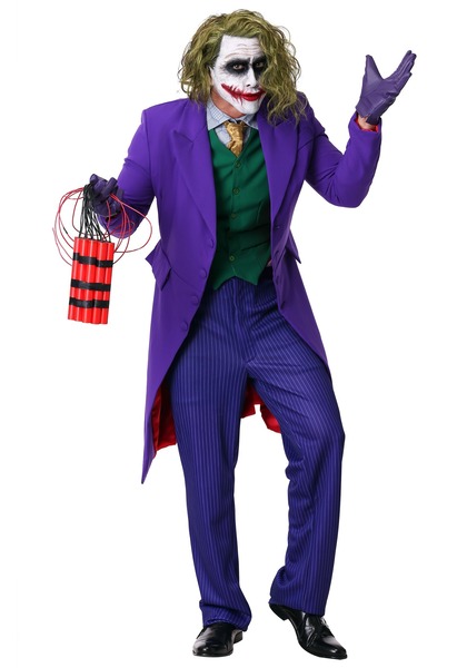 Heath Ledger Joker Cosplay Costume