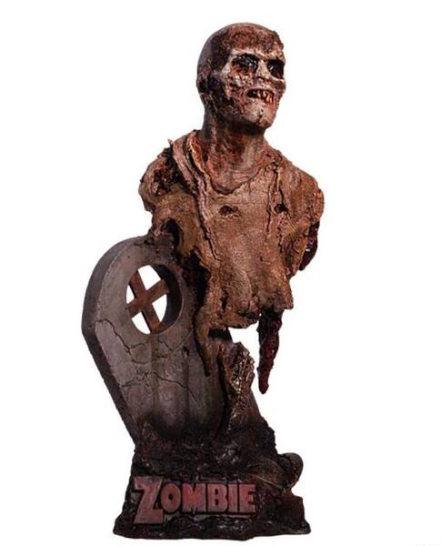 Fulci Zombie Poster Zombie Bust by Trick or Treat Studios