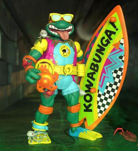 Mike the Sewer Surfer Action Figure by Super 7