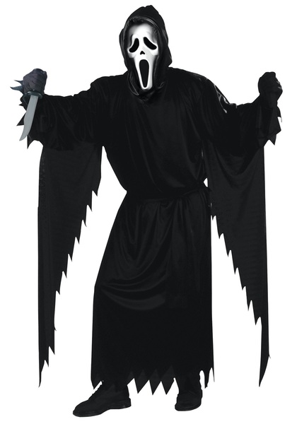 Adult Scream Ghostface Costume - Best Horror Movie Halloween Costumes