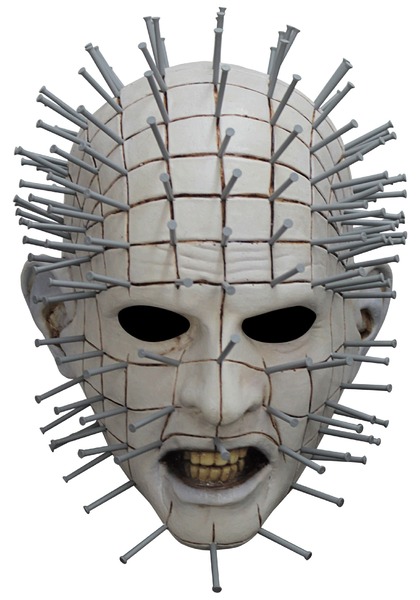 Hellraiser Pinhead Mask - Horror Film Monsters Halloween Costumes