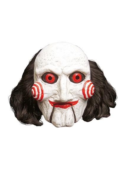 Saw Billy the Puppet Jigsaw Mask - Slasher Movies Halloween Costume