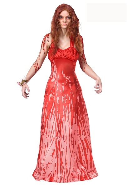 Women's Carrie Horror Movie Cosplay - Womens Horror Movie Cosplay Costumes