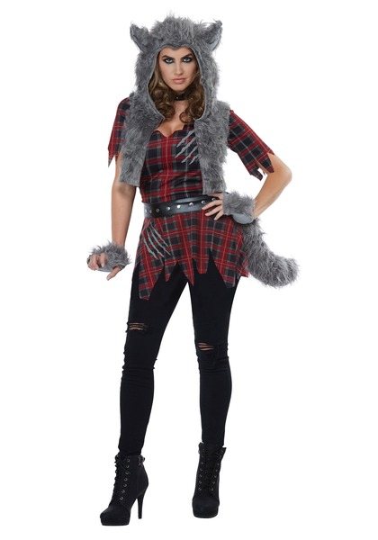 Women's She-Wolf Halloween Cosplay Costume