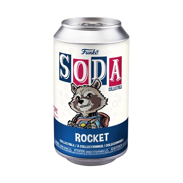 Soda Rocket Raccoon Soda Can - Guardians Of The Galaxy Vol. 3