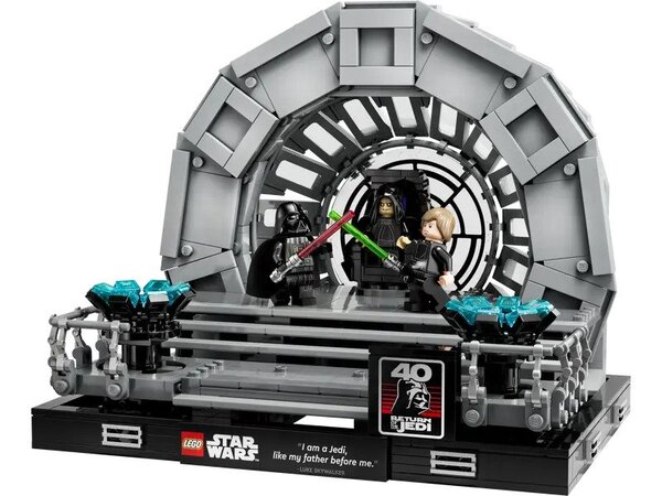Emperor's Throne Room Diorama Star Wars Lego Set  - Top Geek Lego Sets