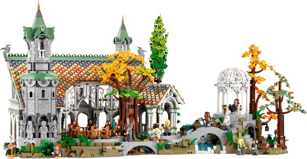 Rivendell The Lord Of The Rings Lego Set   - Top Lego Sets for Geeks