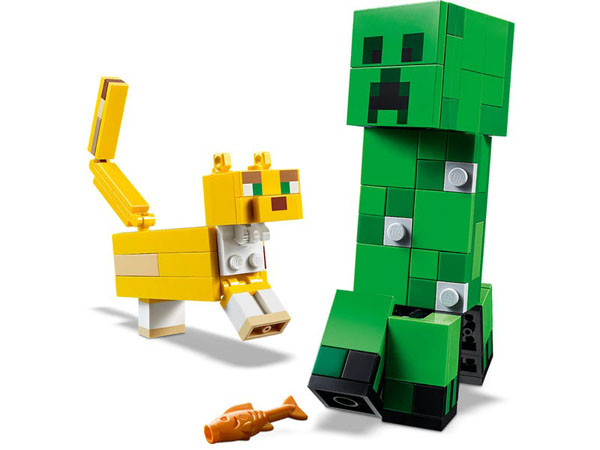 LEGO 21156 Minecraft BigFig Creeper and Ocelot