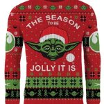 Nerdy Christmas Sweaters - Yoda Star Wars